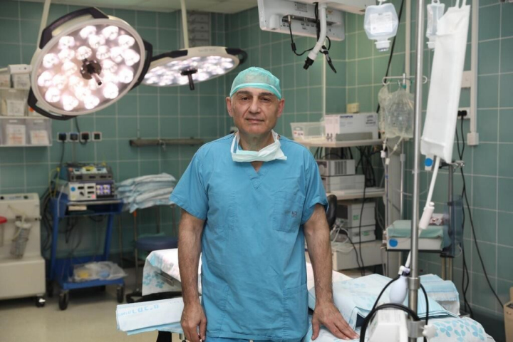 Dr. Yuri Paz, Director of Rambam's Gynecology and Endoscopic Surgery Unit. Photography:  Rambam HCC