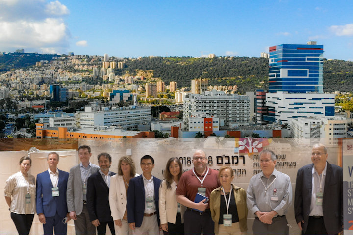 Members of the Stanford Medical and Rambam Delegations (see text for details). Photography: Rambam HCC