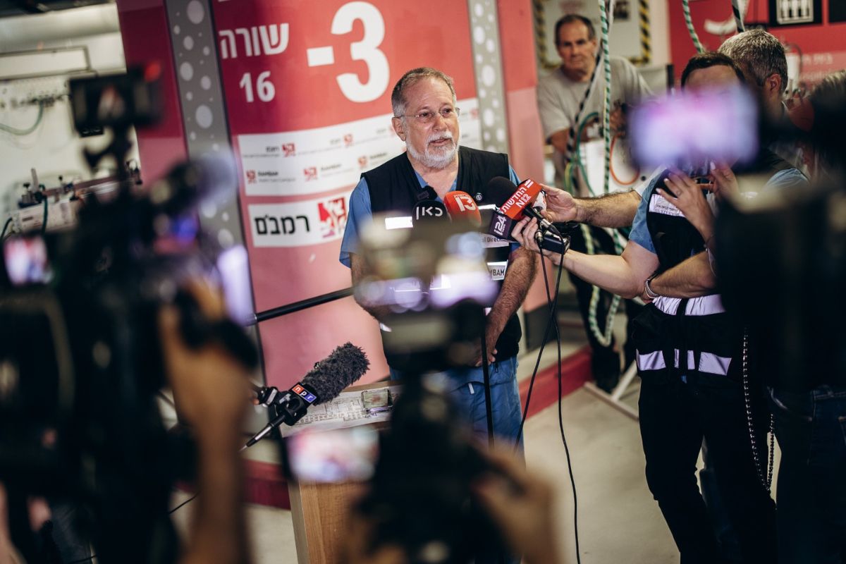 מבצע פג: פגיית בית החולים כרמל נקלטה ברמב"ם