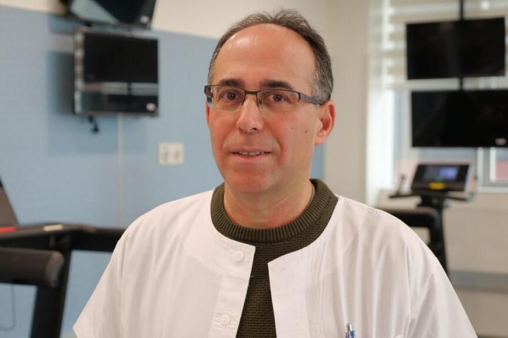 Professor Barak Zafrir. 
Photography: Rambam HCC.