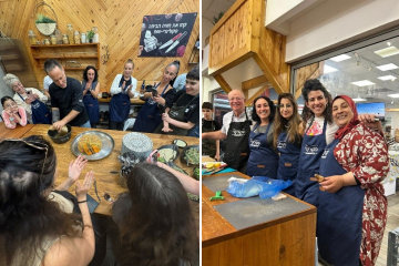 Learning to make gut friendly dishes.
