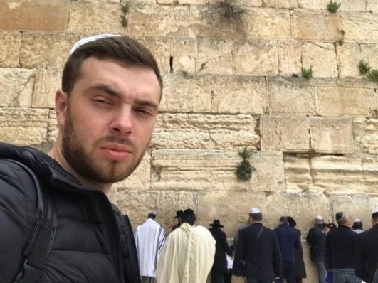 בתמונה: דר' ולנטין רוזינסקי בביקורו בישראל בעבר.
